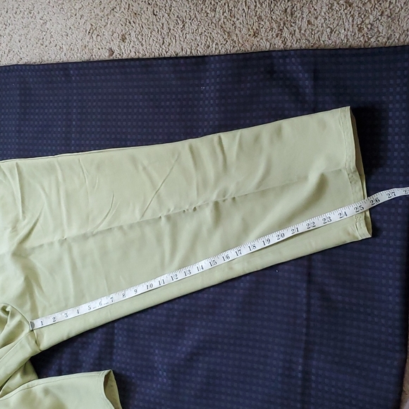 HSZ Studio,  pale green, pants, size medium - Picture 11 of 12